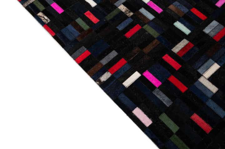 5' 1 x 7' 11 Cowhide - Patchwork Rug