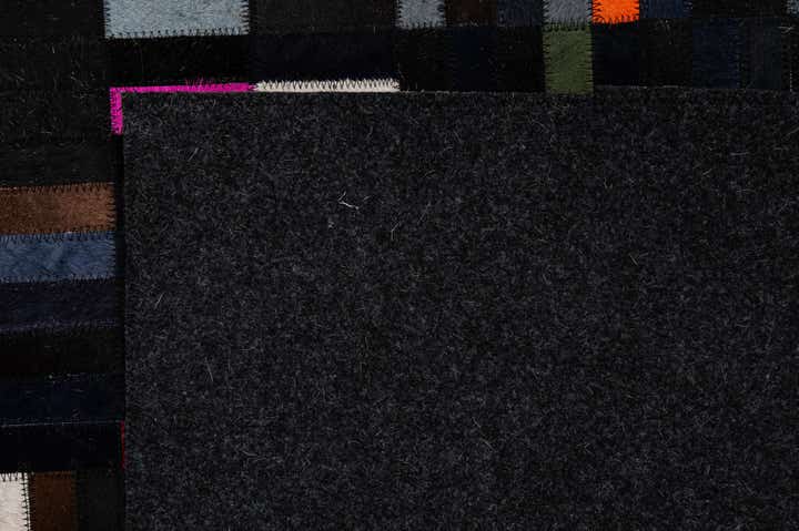 5' 1 x 7' 11 Cowhide - Patchwork Rug