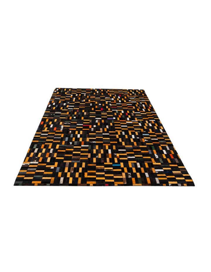 4' 11 x 7' 10 Cowhide - Patchwork Rug