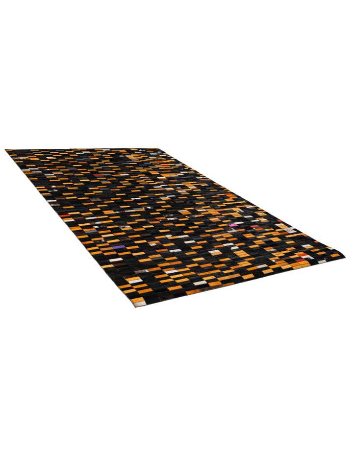 5' 2 x 8' Cowhide - Patchwork Rug