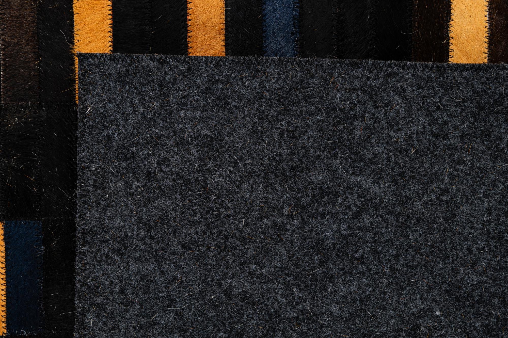 5' 2 x 8' Cowhide - Patchwork Rug