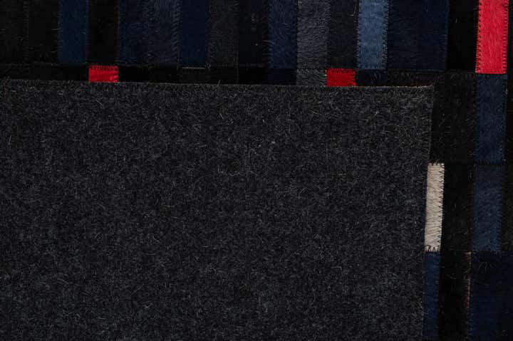 5' 2 x 7' 11 Cowhide - Patchwork Rug