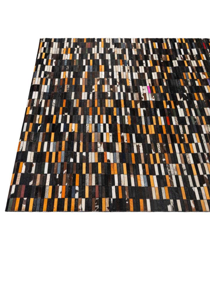 5' 2 x 8' Cowhide - Patchwork Rug
