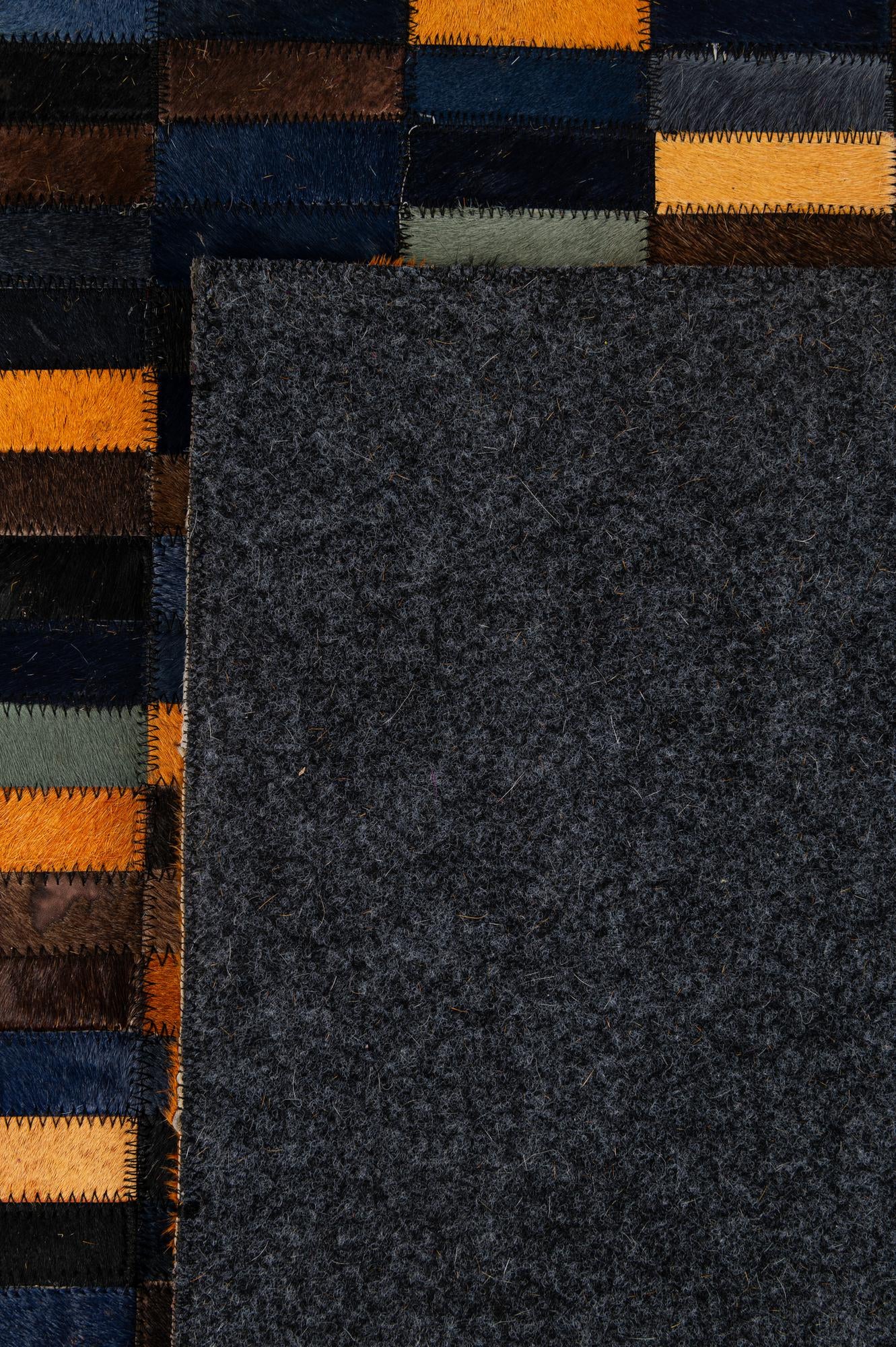 5' x 7' 11 Cowhide - Patchwork Rug