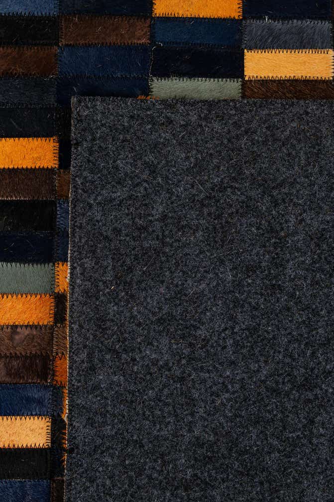 5' x 7' 11 Cowhide - Patchwork Rug