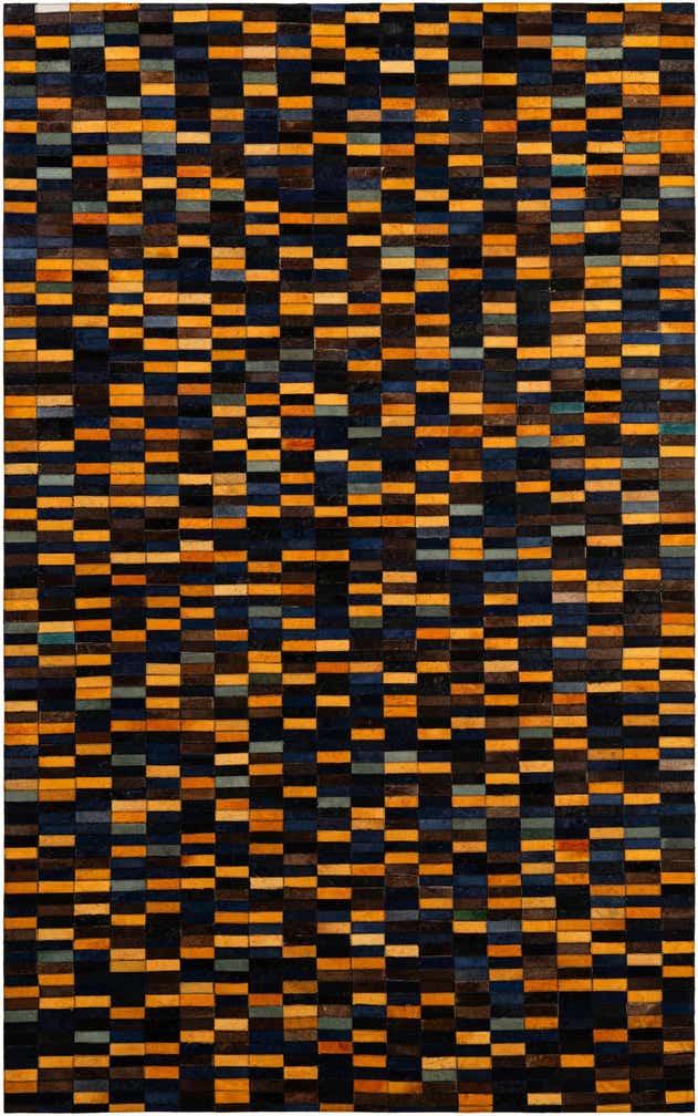 5' x 7' 11 Cowhide - Patchwork Rug
