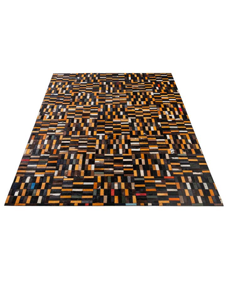 5' x 7' 11 Cowhide - Patchwork Rug
