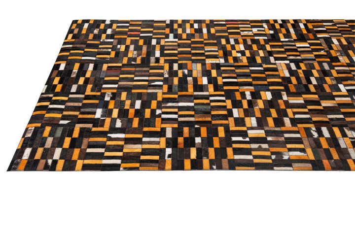 5' x 7' 11 Cowhide - Patchwork Rug