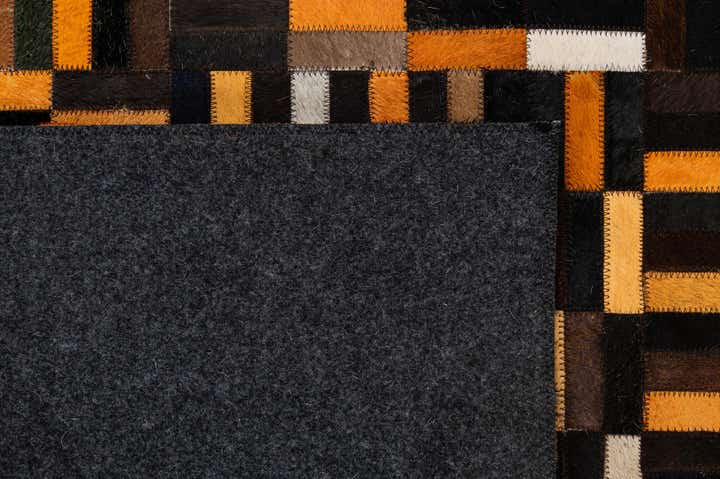 5' x 7' 11 Cowhide - Patchwork Rug