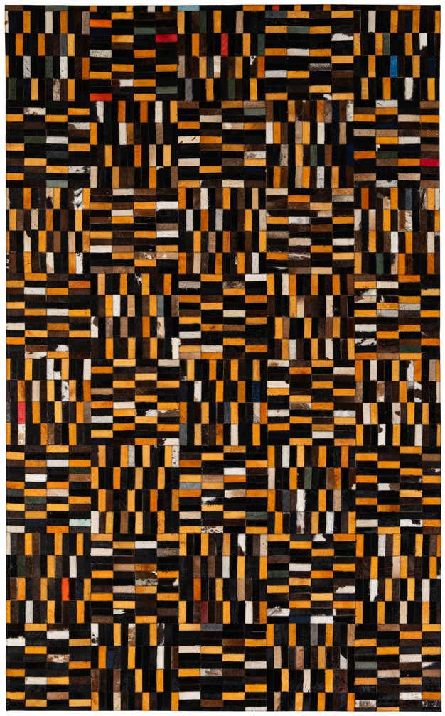 5' x 7' 11 Cowhide - Patchwork Rug