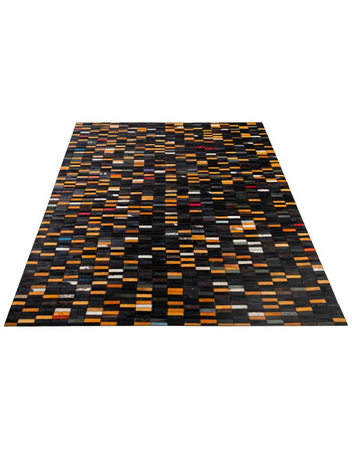5' 2 x 7' 11 Cowhide - Patchwork Rug