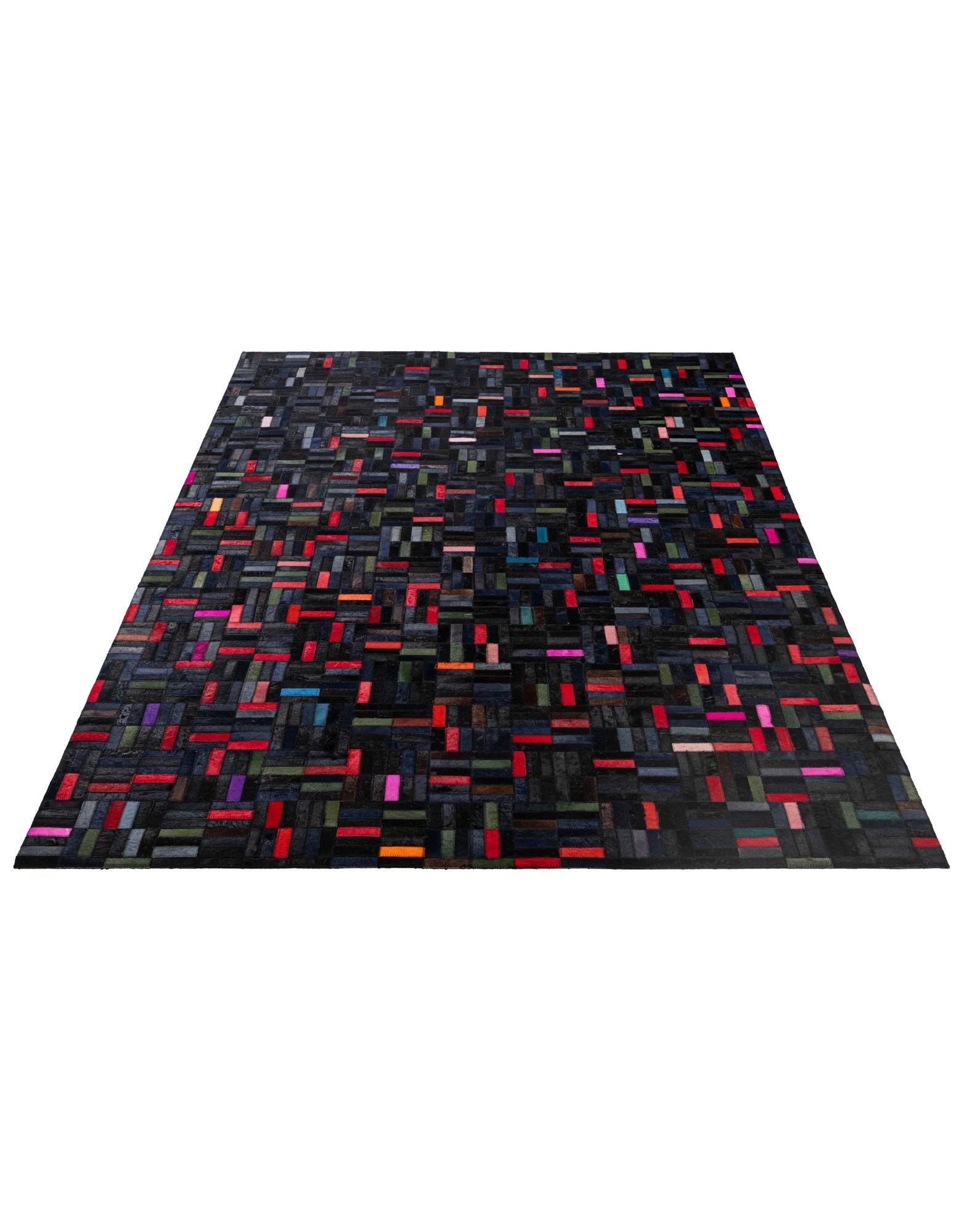 5' 1 x 7' 11 Cowhide - Patchwork Rug