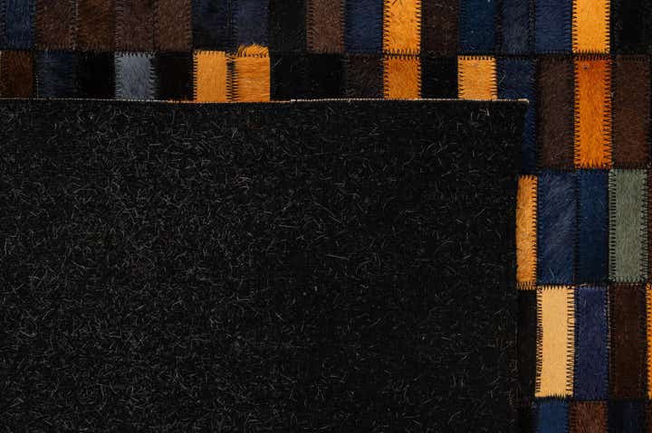 5' x 7' 11 Cowhide - Patchwork Rug
