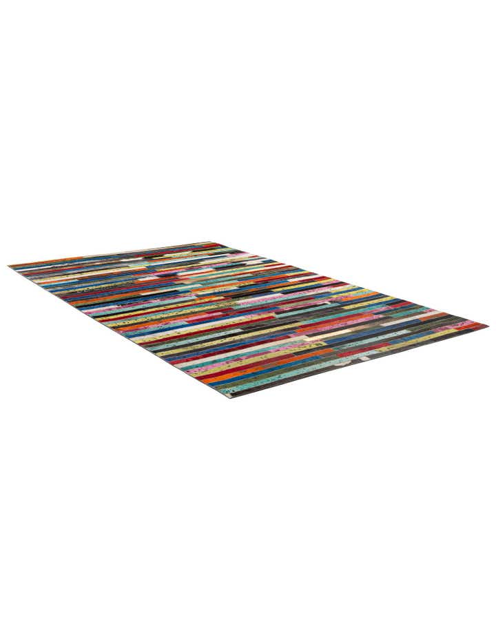 5' 1 x 8' 1 Cowhide - Patchwork Rug