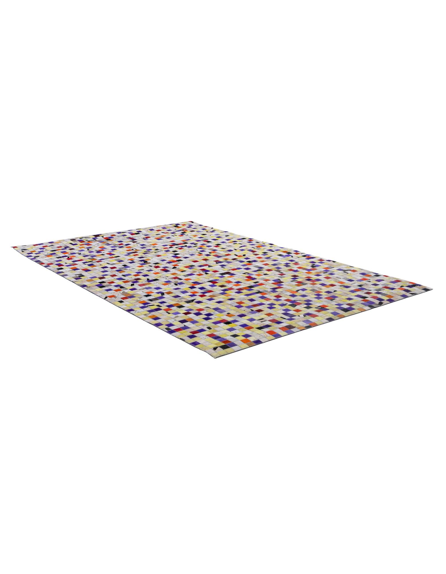 5' 1 x 8' Cowhide - Patchwork Rug