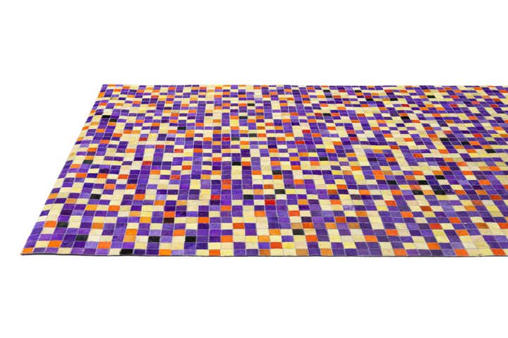 5' 1 x 7' 10 Cowhide - Patchwork Rug
