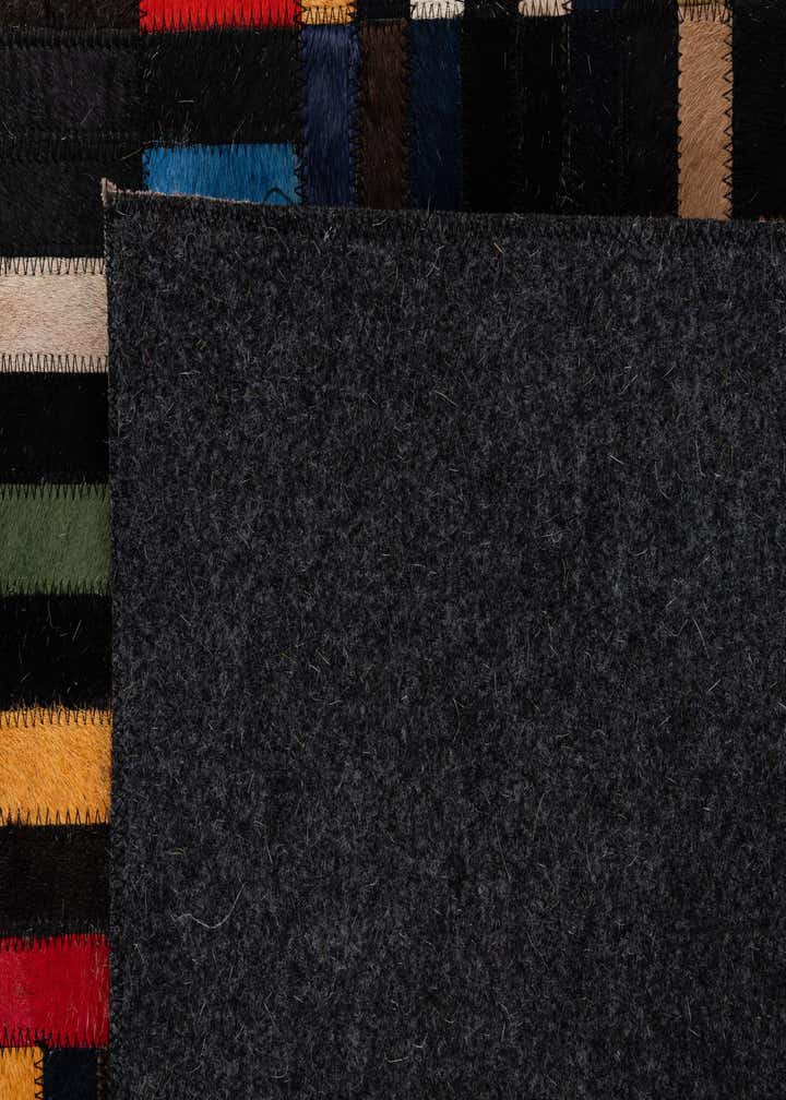 5' 1 x 8' Cowhide - Patchwork Rug