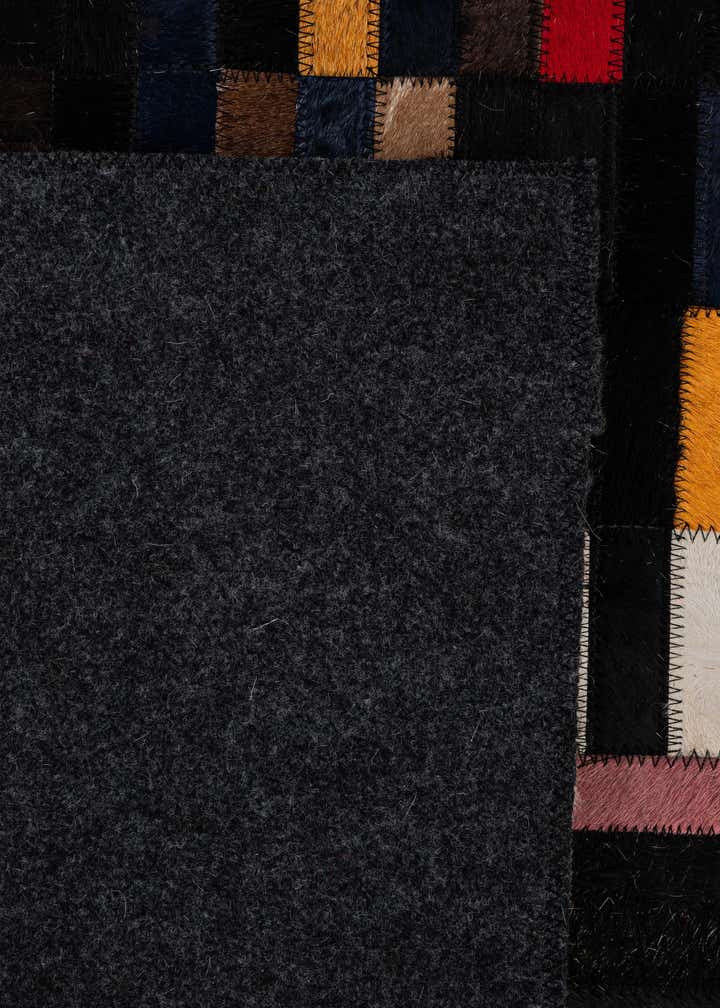 5' 2 x 7' 11 Cowhide - Patchwork Rug