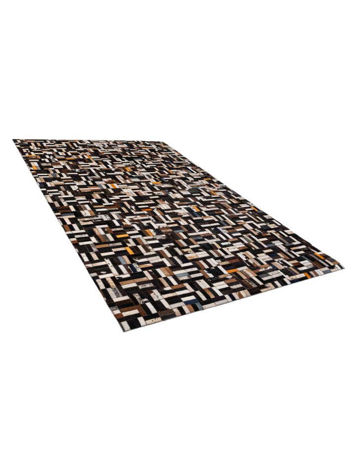 5' 2 x 8' Cowhide - Patchwork Rug