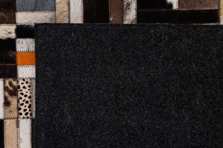 5' 2 x 8' Cowhide - Patchwork Rug