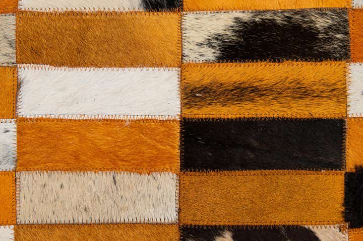 5' x 7' 11 Cowhide - Patchwork Rug