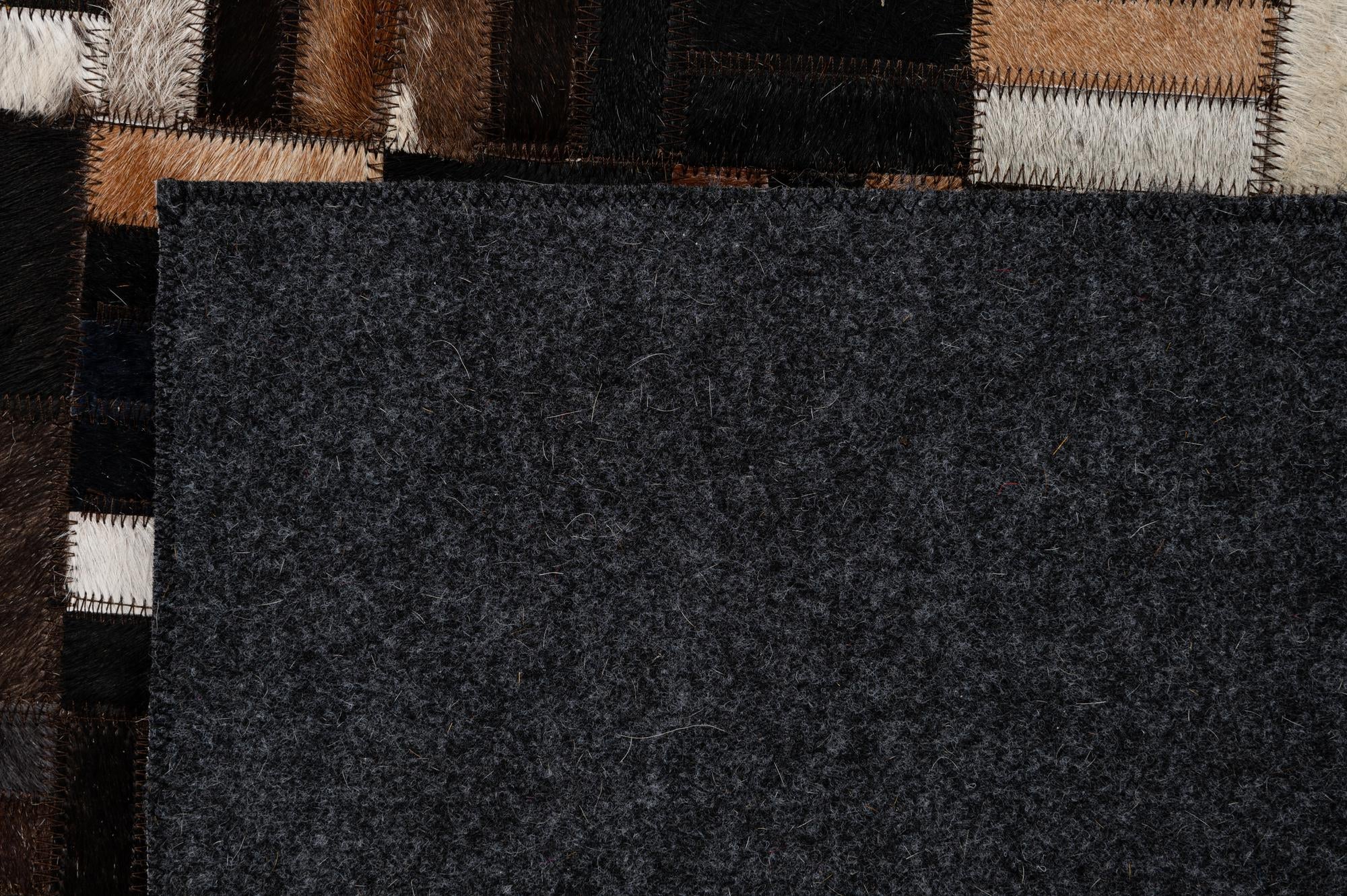 5' x 8' Cowhide - Patchwork Rug