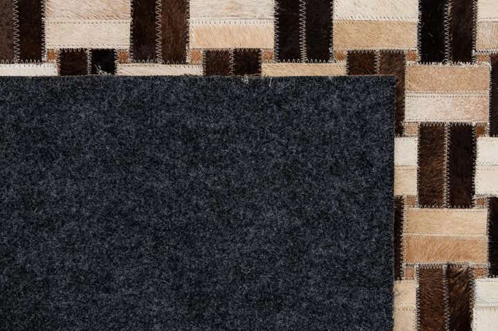 5' x 7' 10 Cowhide - Patchwork Rug