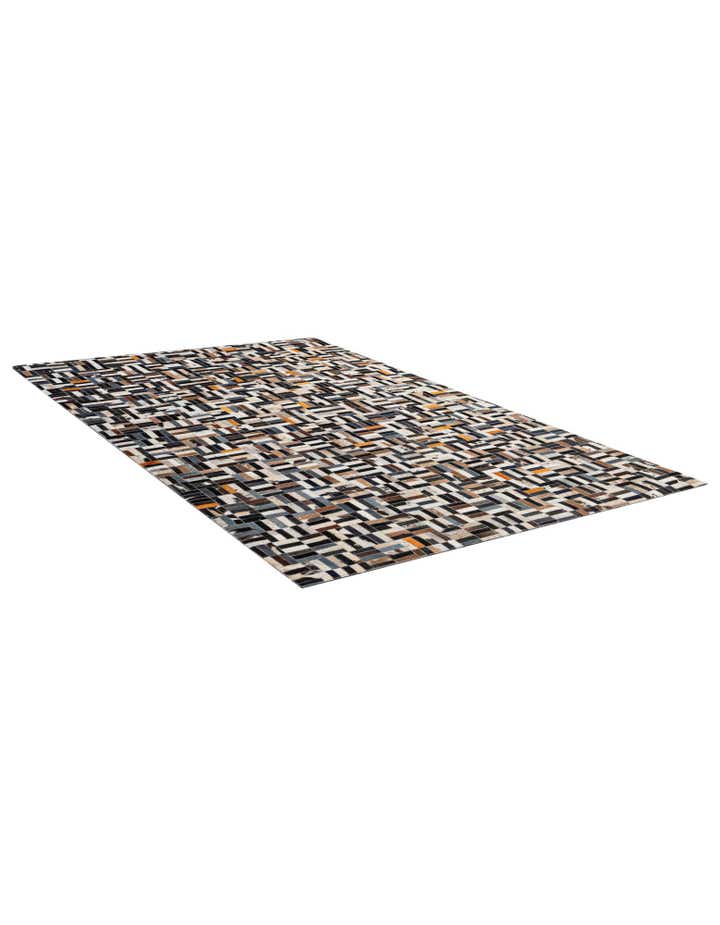 5' 3 x 8' Cowhide - Patchwork Rug