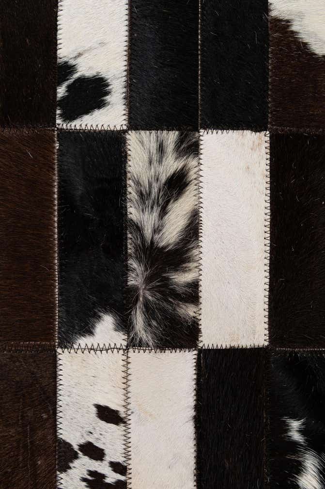 5' x 7' 11 Cowhide - Patchwork Rug