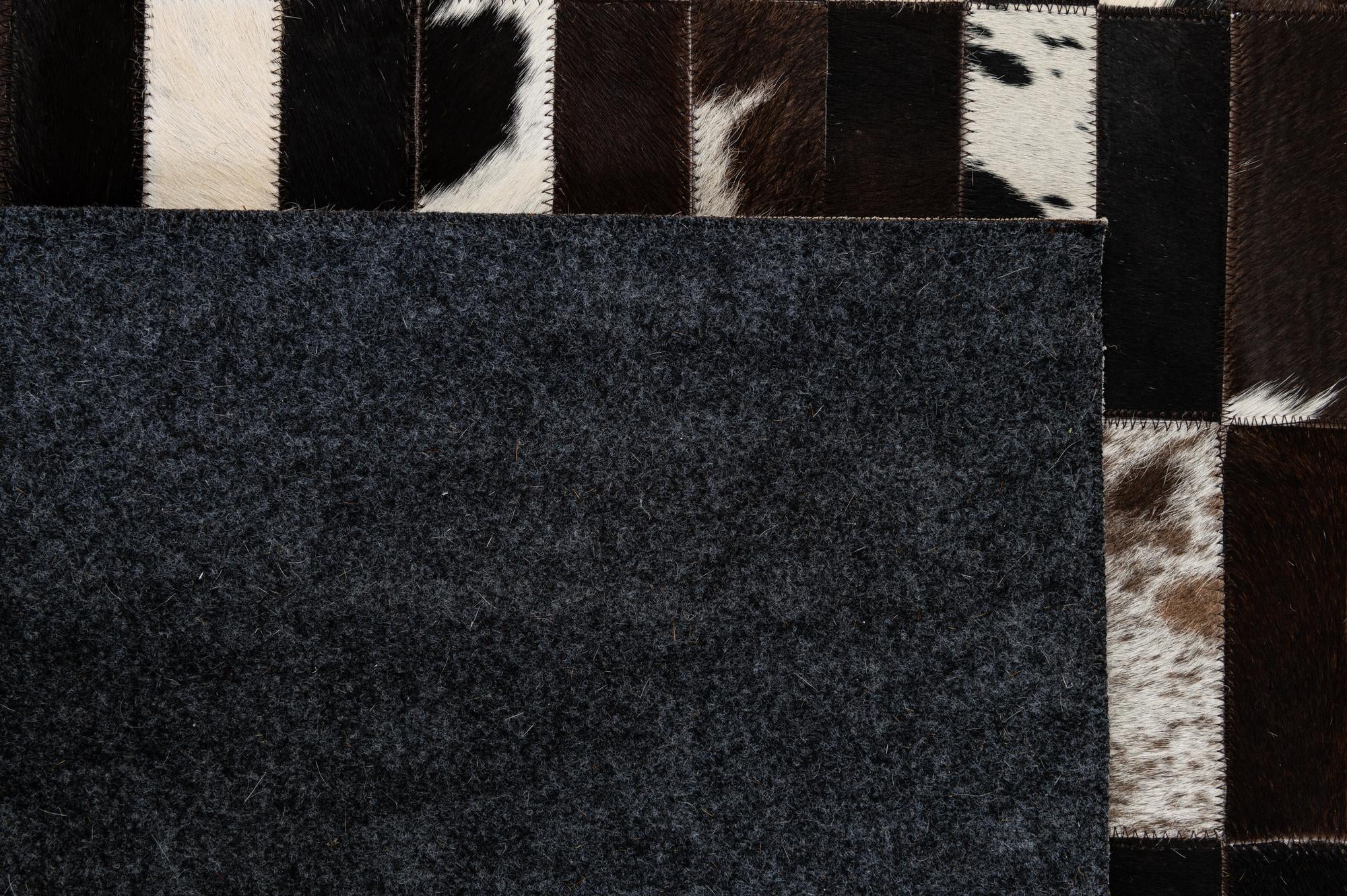 5' x 7' 11 Cowhide - Patchwork Rug