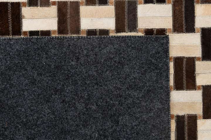 5' x 7' 11 Cowhide - Patchwork Rug