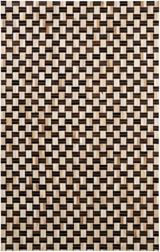 5' x 7' 11 Cowhide - Patchwork Rug