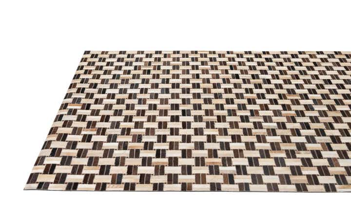 5' x 7' 11 Cowhide - Patchwork Rug