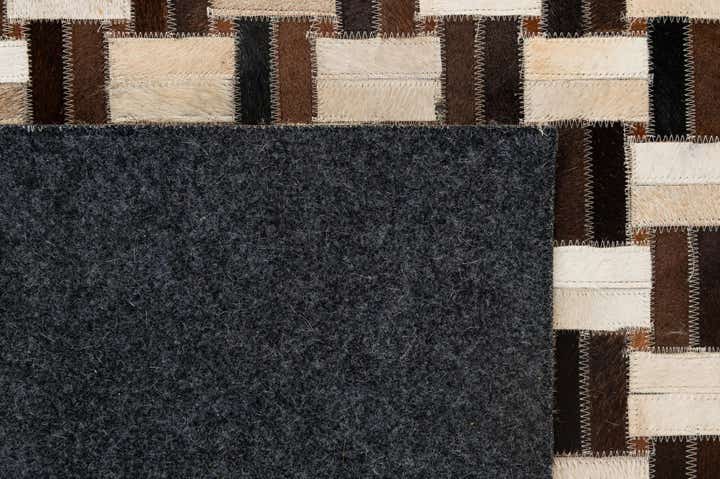 5' x 7' 11 Cowhide - Patchwork Rug