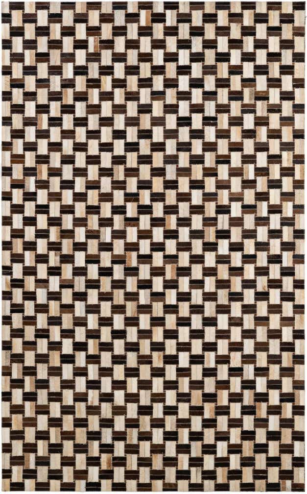 5' x 7' 11 Cowhide - Patchwork Rug