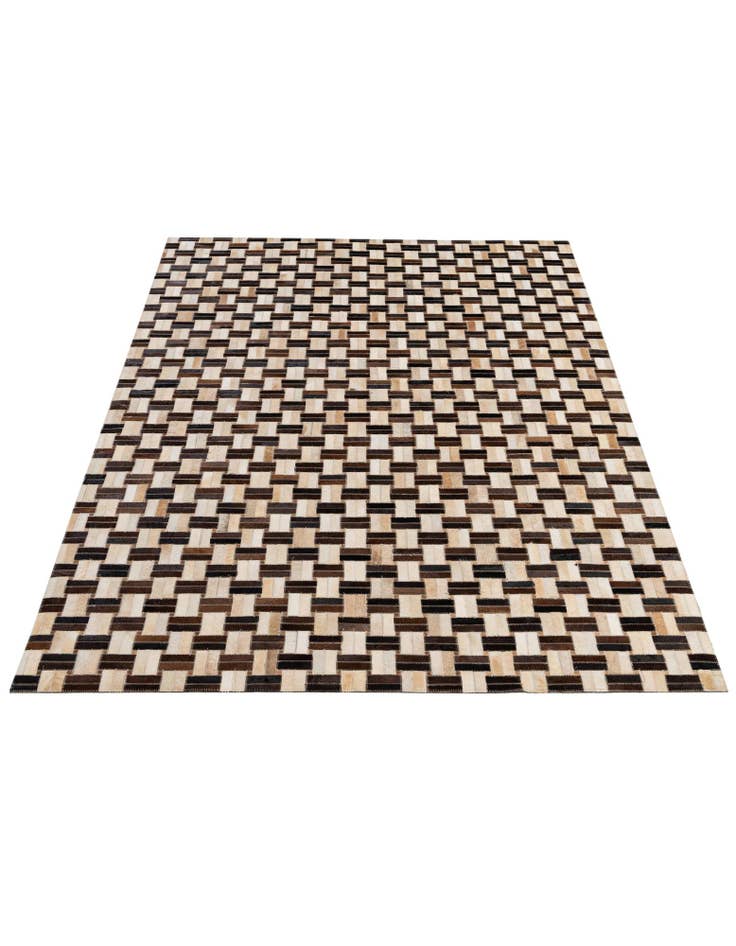 Detail image of 5' x 7' 9 Cowhide - Patchwork Rug