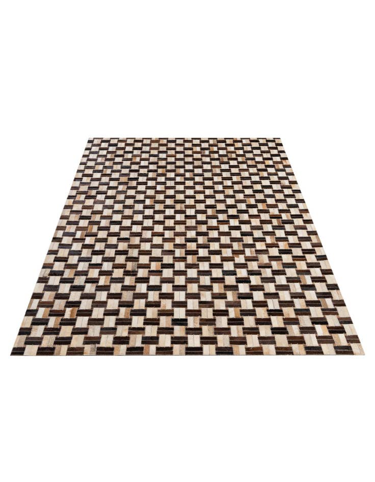 Detail image of 5' x 7' 10 Cowhide - Patchwork Rug