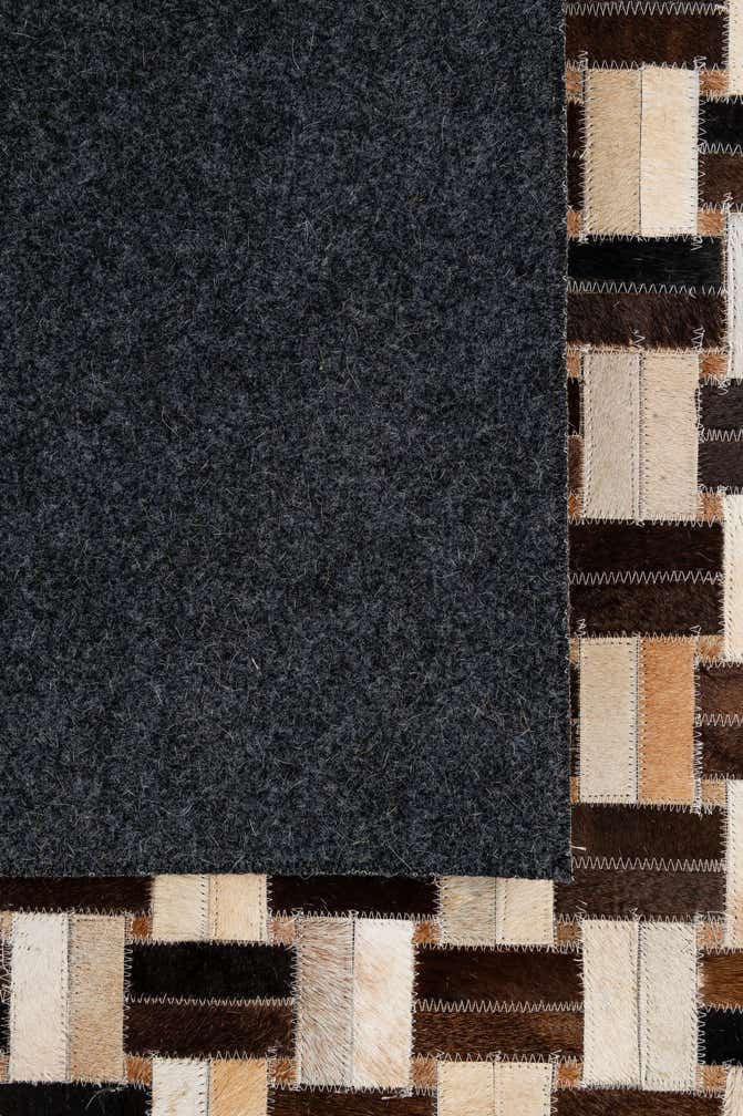 5' x 7' 10 Cowhide - Patchwork Rug