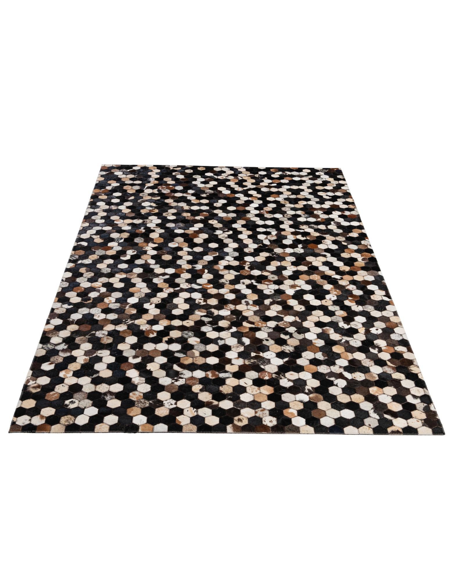 5' x 8' Cowhide - Patchwork Rug