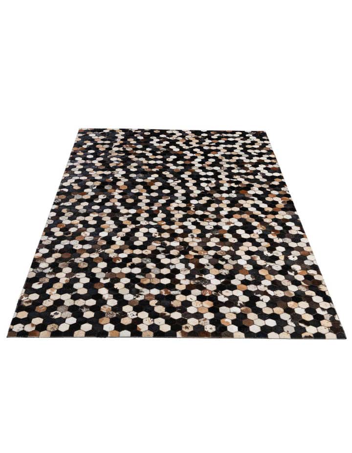 5' x 8' Cowhide - Patchwork Rug
