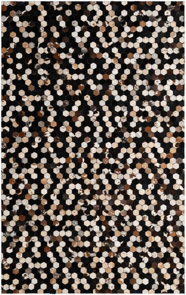 5' x 8' Cowhide - Patchwork Rug
