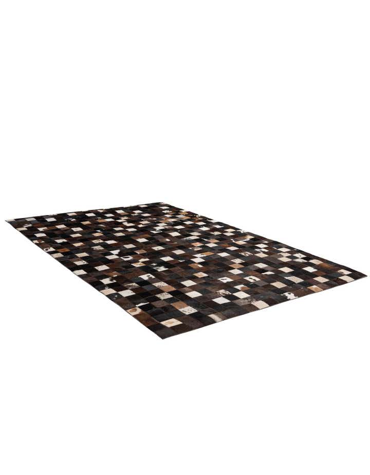 5' 2 x 7' 11 Cowhide - Patchwork Rug