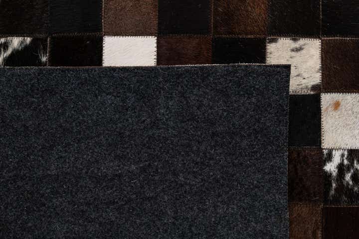 5' 2 x 7' 11 Cowhide - Patchwork Rug