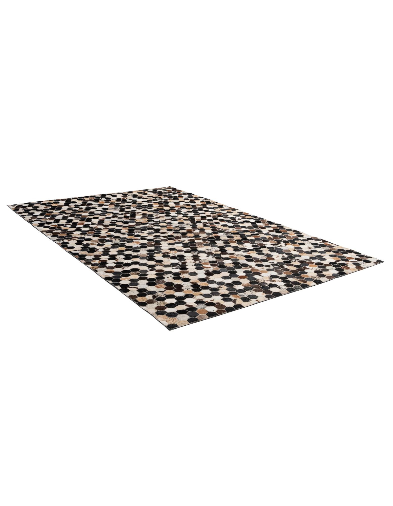 5' 1 x 7' 10 Cowhide - Patchwork Rug