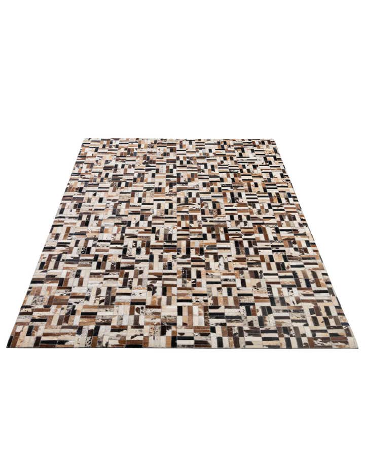 5' x 8' Cowhide - Patchwork Rug
