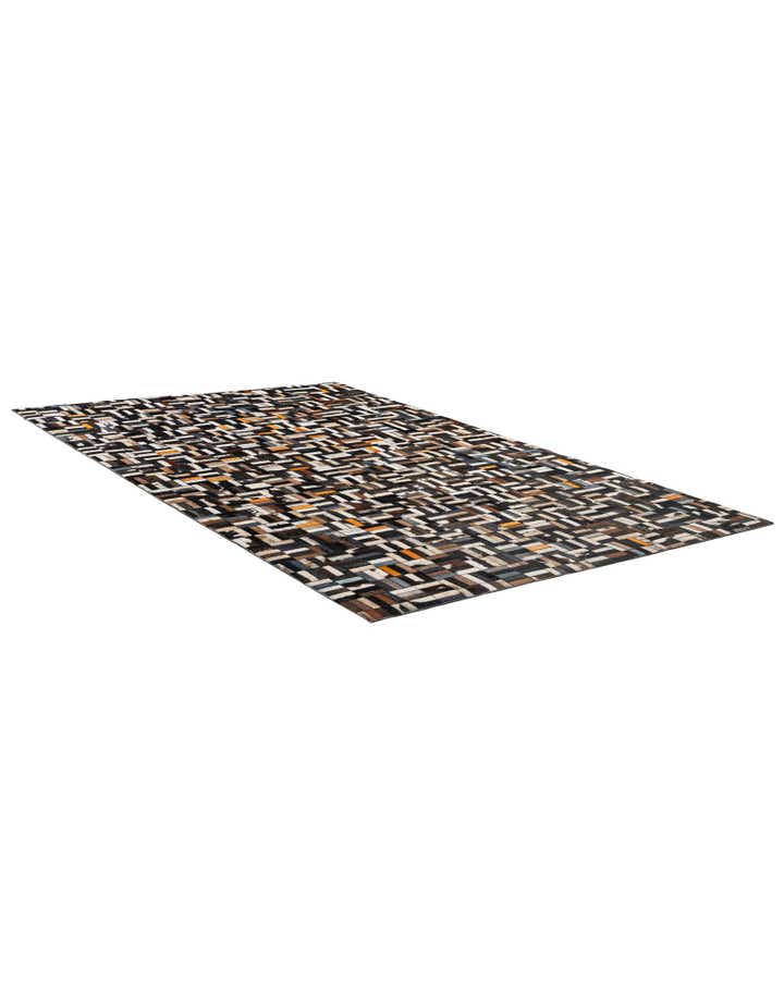 5' 2 x 8' Cowhide - Patchwork Rug