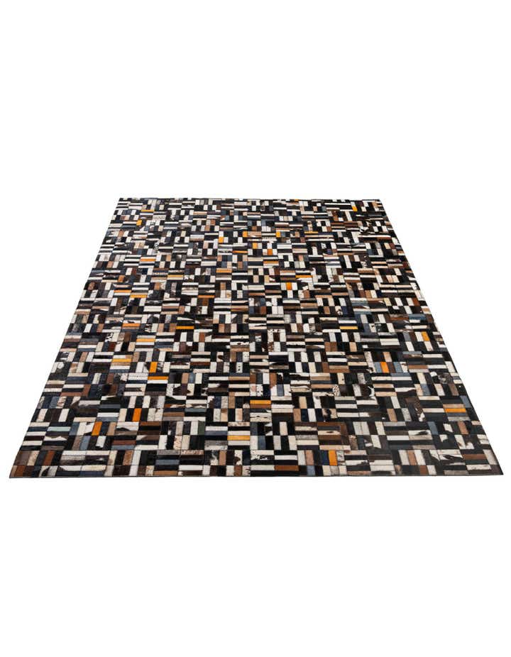 5' 2 x 8' Cowhide - Patchwork Rug