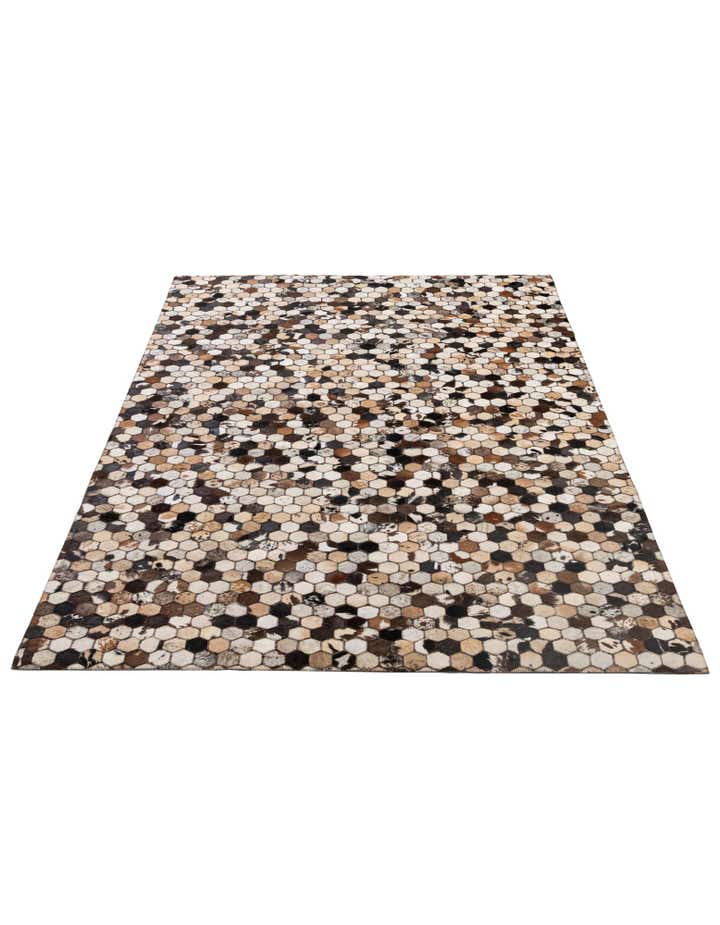 5' 1 x 7' 11 Cowhide - Patchwork Rug