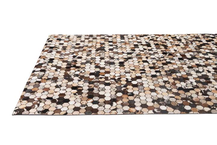 5' 1 x 7' 11 Cowhide - Patchwork Rug
