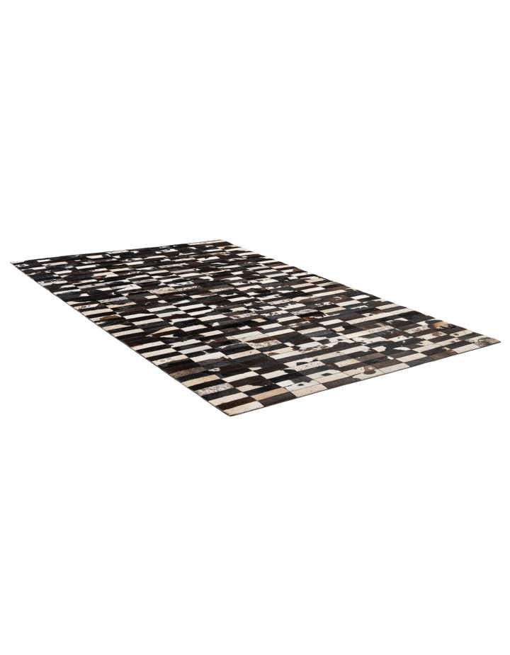 4' 11 x 7' 11 Cowhide - Patchwork Rug